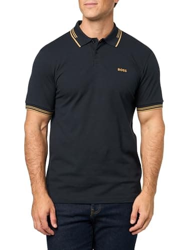 BOSS Paul Modern Essential Polo, Night Navy, XL