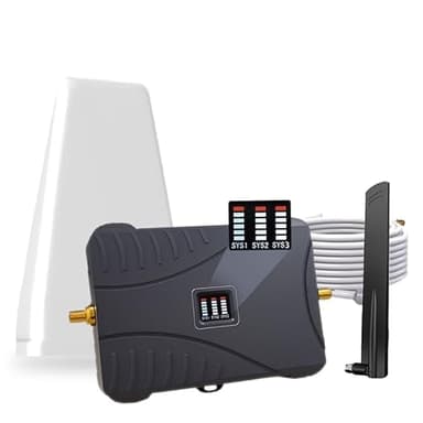 Cell Phone Booster for Home & Multi-Room,Up to 7,000 sq ft,Cell Phone Signal Booster for Band 5/12/13/17,Boost 5G 4G Data for All U.S. Carriers FCC Approved
