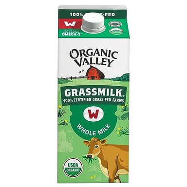 Organic Valley Grassmilk 100% Grass Fed Whole Milk, Organic, 59 fl oz
