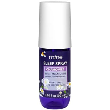 Chamomile Inspired Sleep Spray with Melatonin - Valentines Day Gifts for Teen Girls and Women – Natural Pillow Mist for Relaxing Sleep, Self Care Bedtime Spray, Lavender & Cedarwood Blend