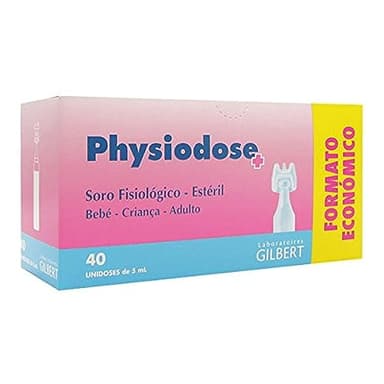 Gilbert Physiodose Physiological Serum Monodoses 40x5ml