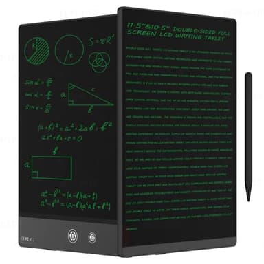 Ksequ LCD Writing Tablet for Adults- 10.5″ LCD Writing Tablet,Double-Sided Full Screen,Digital Notepad for School,Office,Home,Erasable,Reusable