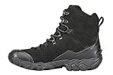 Oboz Men's Bridger 8" Insulated B-Dry Waterproof Hiking Boot, Black Sea, 11.5