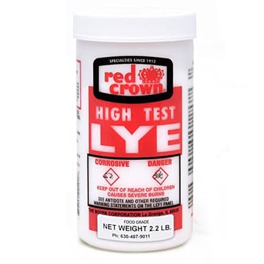 The Boyer Corporation Lye for Soap Making, Sodium Hydroxide Pure High Test Lye Food Grade, Caustic Soda, Drain Cleaner and Clog Remover, 2.2 lbs.