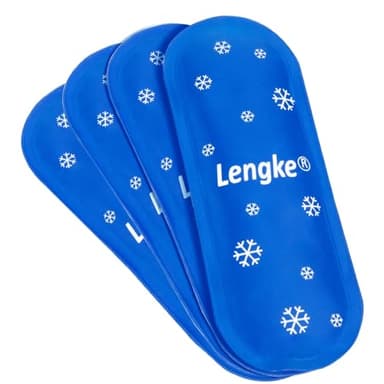 Leng Ke Ice Packs, TSA Approved Ice Packs for Insulin Cooler Travel Case (4 Packs)