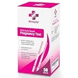 50 Pack Pregnancy Test Strips Early Detection, 10 MIU/ML, Rapid and Accurate Results