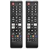 【Pack of 2】 New Universal Remote for All Samsung TV Remote, Replacement Compatible for All Samsung Smart TV, LED, LCD, HDTV, 3D, Series TV