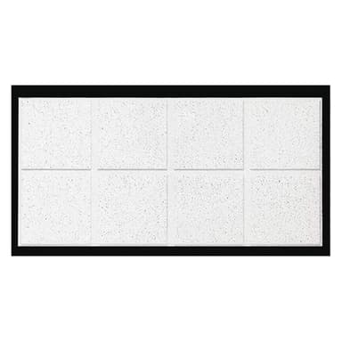 Armstrong ACOUSTICAL Ceiling Tile 1760C FINE FISSURED Second Look I HUMIGUARD, 24X48X3/4 in, 10 PER CASE