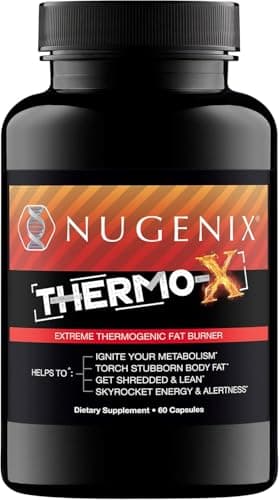 Nugenix Thermo-X: Thermogenic Fat Burner for Men, Metabolism Booster, 60ct