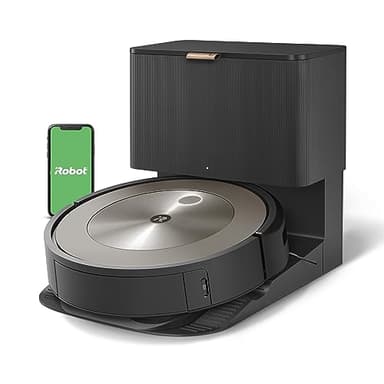 iRobot Roomba j9+ Self-Emptying Robot Vacuum – Powerful Suction, Identifies and Avoids Obstacles Like Waste, Self-Empties for 60 Days, Best for Homes with Pets, Smart Mapping, Works with Alexa​