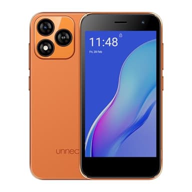 Unnecto Bolt One, Unlocked Android Phone, 2025, US Warranty, 32GB (Orange)