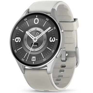 Smart Watch for Women, Built-in Alexa, GPS, HRV, VO2 Max, Blood Oxygen, Sleep & Stress Monitor, BT Calling, Compass, Altimeter, 1.32" AMOLED, Fitness & Women’s Health, Waterproof, iPhone Compatible