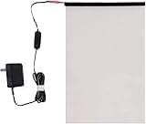 Switchable Adhesive Smart Film PDLC Electronic Smart Tint Glass Sticker for Home Office Window, 6Inch x 11.8Inch