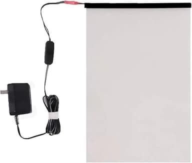 Switchable Adhesive Smart Film PDLC Electronic Smart Tint Glass Sticker for Home Office Window, 6Inch x 11.8Inch