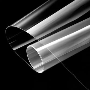 Clear Security and Safety Window Film Shatterproof Adhesive UV Blocking Explosion-Proof Glass Protective Vinyl for Home and Office, 2mil, 0.05mm, 17.7Inch x 10Feet