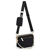 UTO Small Crossbody Bags for Women 3 in 1 Trendy Belt Purse Fashion Designer Mini Cute Sling Fanny Chest Pack