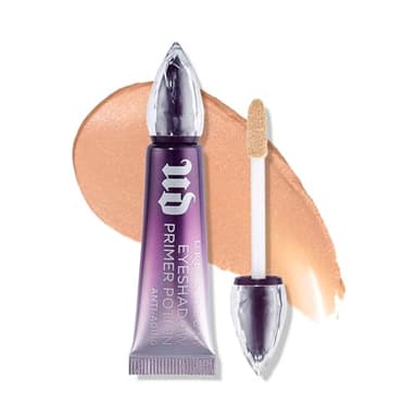 Urban Decay Anti-Aging Eyeshadow Primer Potion Travel Mini - Nude Eye Primer for Crease-Resistant & Long-Lasting Makeup, Improves Look of Fine Lines & Texture, Smooths & Preps Eyelid Base - 0.16 fl oz