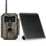 GardePro E6 WiFi Trail Camera and Solar Panel SP350 Bundle