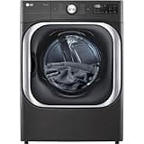 9.0 cu. ft. Mega Capacity Smart wi-fi Enabled Front Load Electric Dryer with TurboSteam™ and Built-In Intelligence