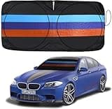 Generic Car Windshield Sunshade Cover Inner Sun Shade UV Protection, Car Sun Shade Fit for Car SUV 4-Series 5-Series 7-Series X1 X3 X4 X5 X6