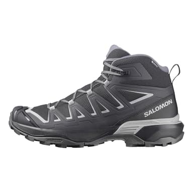 Salomon Men's X Ultra Flare Mid Gore-Tex Hiking Shoe, Waterproof Support & Stability for Rugged Trails & Multi-Day Hikes - Black/Asphalt/Alloy - 10 Medium