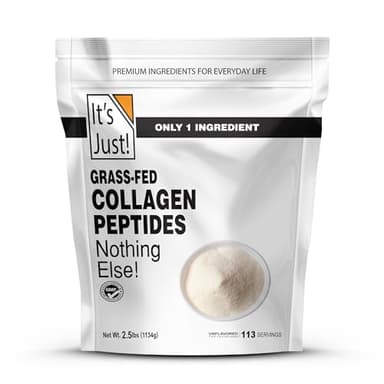It's Just! - Collagen Peptides, Protein Powder, 40 Ounce, GrassFed Collagen (Bovine)