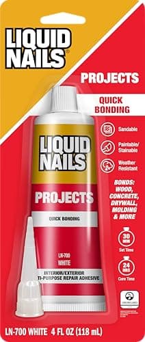 Liquid Nails LN-700 4-Ounce Small Projects and Repairs Adhesive