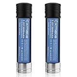 Exmate 2Pack 3.0Ah 3.6V Ni-MH Replacement Battery Compatible with Black & Decker Versapak VP100 VP100C VP105 VP105C VP110 VP110C VP130 VP143 VP142 VP7240