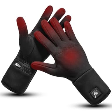 DAY WOLF Heated Glove Liners Electric Gloves for Men Women Rechargeable Battery Hand Warmer for Winter Sports Snow Biking Riding Skiing Cycling Hunting