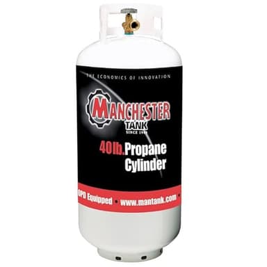 Manchester Propane Cylinder 40 Lb. 29.4"