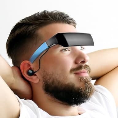 DIGIPACE 40Hz Gamma Light Sound Device with Earbuds, Brightness and Volume Adjustable
