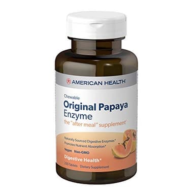 American Health Chewable Original Papaya Enzyme 250 Chwbls