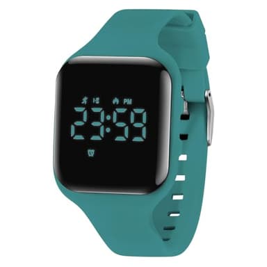 A ALPS Kids Watches for Girls Boys Digital Sport Watch with Step Counter Pedometer Vibration Alarm Clock, No App Waterproof Fitness Tracker Kids Watch Boys Girls Teens Students Ages 5-16