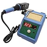 Temperature Adjustable Soldering Station with Digital LED Display, ESD Safe, 320 to 900 Degrees F by EX ELECTRONIX EXPRESS
