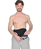 wearwan Colostomy Bag Covers for Women and Men, Ostomy Bag Covers, Ostomy Belt Abdomen (Black, M)