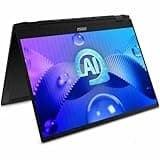 MSI Summit E16 AI Studio A1VFTG-037US 16" WQXGA 165Hz 2-in-1 Touchscreen Laptop, Intel Evo Core Ultra 7-155H 1.4GHz, 32GB RAM, 1TB SSD, NVIDIA GeForce RTX 4060 8GB, Windows 11 Pro, Ink Black