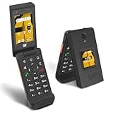 CAT S22 Rugged Flip Phone (16GB) 2.8" Touchscreen Smart Cell Phone Android 11, IP68 Water Resistant, T-Mobile 4G LTE Rugged Phone Single Nano Slot,Compatible with T-Mobile(New)