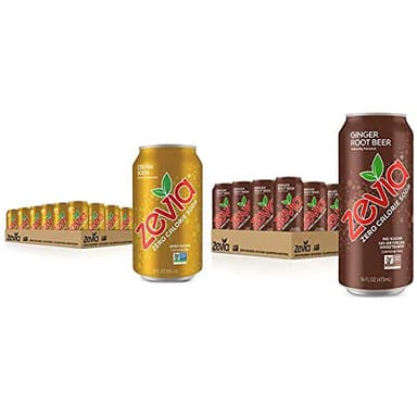 Zevia Zero Calorie Soda Variety Pack, 24 Cans