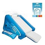 Intex Kool Splash Durable Inflatable Play Center Swimming Pool Water Slide Accessory with Adhesive Repair Patch Kit, Age 6 and Up, 58849EP