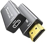 SWITCHFLUX HDMI to USB C Adapter | 4K@60Hz HDMI Source to USB-C Display Converter for XR/AR Glasses(XREAL One,Air 2 Pro,VITURE Pro,RayNeo Air 2s,Rokid),Portable Monitors,Laptop,Switch,PS5/4,Xbox