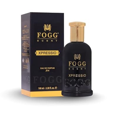 Fogg Scent Xpressio Eau de Parfum for Men | Fresh Aromatic Perfume | Modern Fragrance with Grapefruit, Sage & Patchouli | Long Lasting EDP | Ideal for Office, Party & Daily Wear | 3.38 oz (100 ml)
