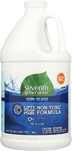 Seventh Generation Bleach, 3607.89 Fl Oz (Pack of 6)