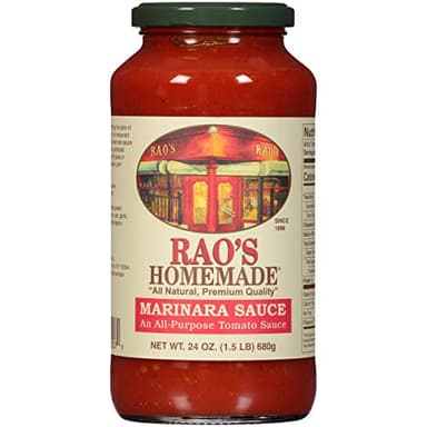 Rao's Homemade Tomato Sauce, Sensitive Formula, 24 oz, All Purpose, Tomato Sauce, Keto Friendly Pasta Sauce, Premium Quality Tomatoes from Italy, Olive Oil, and No Onions or Garlic