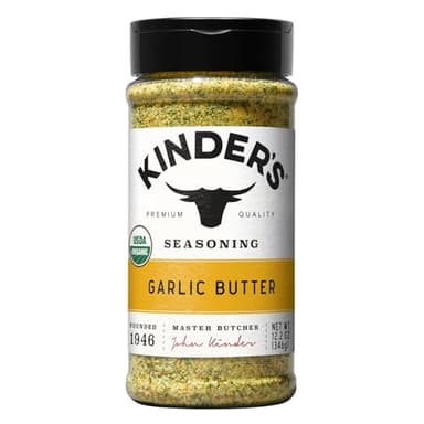 Kinder's Organic Garlic Butter Seasoning, 12.2 Ounce