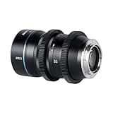 SIRUI 35mm F1.8 1.33X APS-C Anamorphic Lens Cinema Lens with Adapter for E Mount, Blue Flare