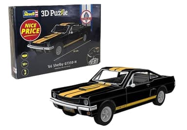 Revell 3D Puzzle 00220 '66 Shelby GT350-H 111 Pieces, Highly Detailed, 33cm in Length, Fun & Easy to Build