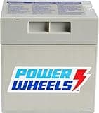 Power Wheels Ride-On Toy Replacement Battery 12-Volt 12-Ah Rechargeable for Preschool Vehicles