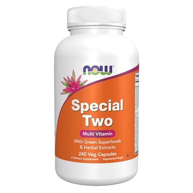 NOW Supplements, Special Two with Green Superfoods & Herbal Extracts, 240 Veg Capsules
