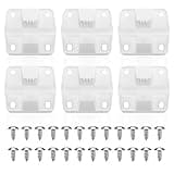 Cooler Hinges Replacement for Coleman Xtreme Cooler Hinges Coleman Ice Chest Hinges, Ice Chest Cooler Parts, for Rubbermaid Cooler Parts, 6 Pack