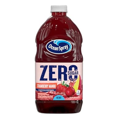 Ocean Spray® Zero Sugar Strawberry Mango, 64 Fl Oz Bottle